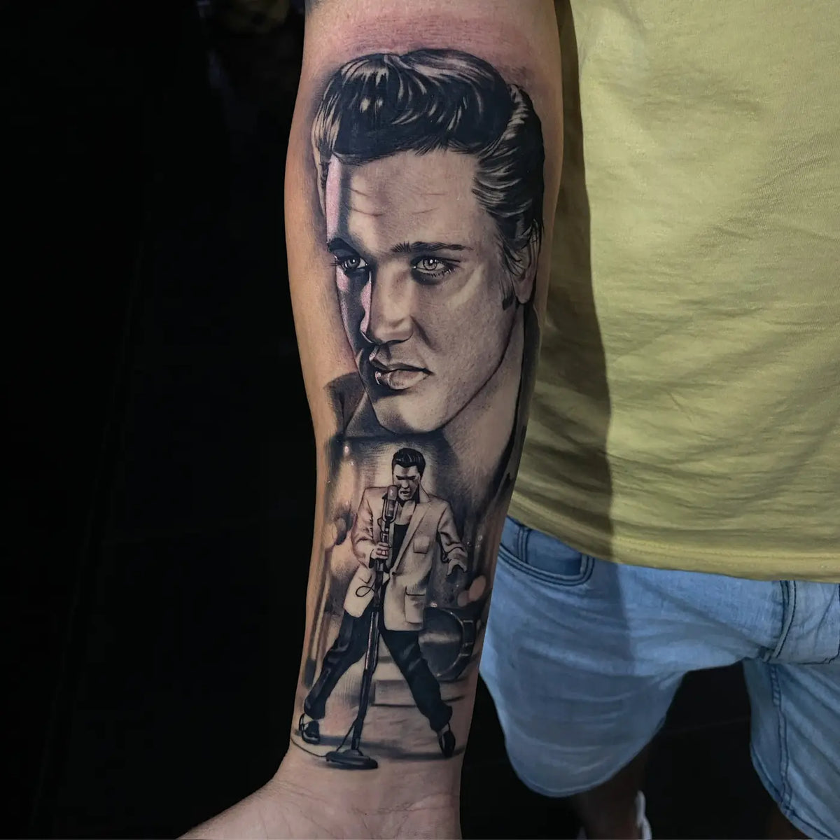 Portrait leg piece