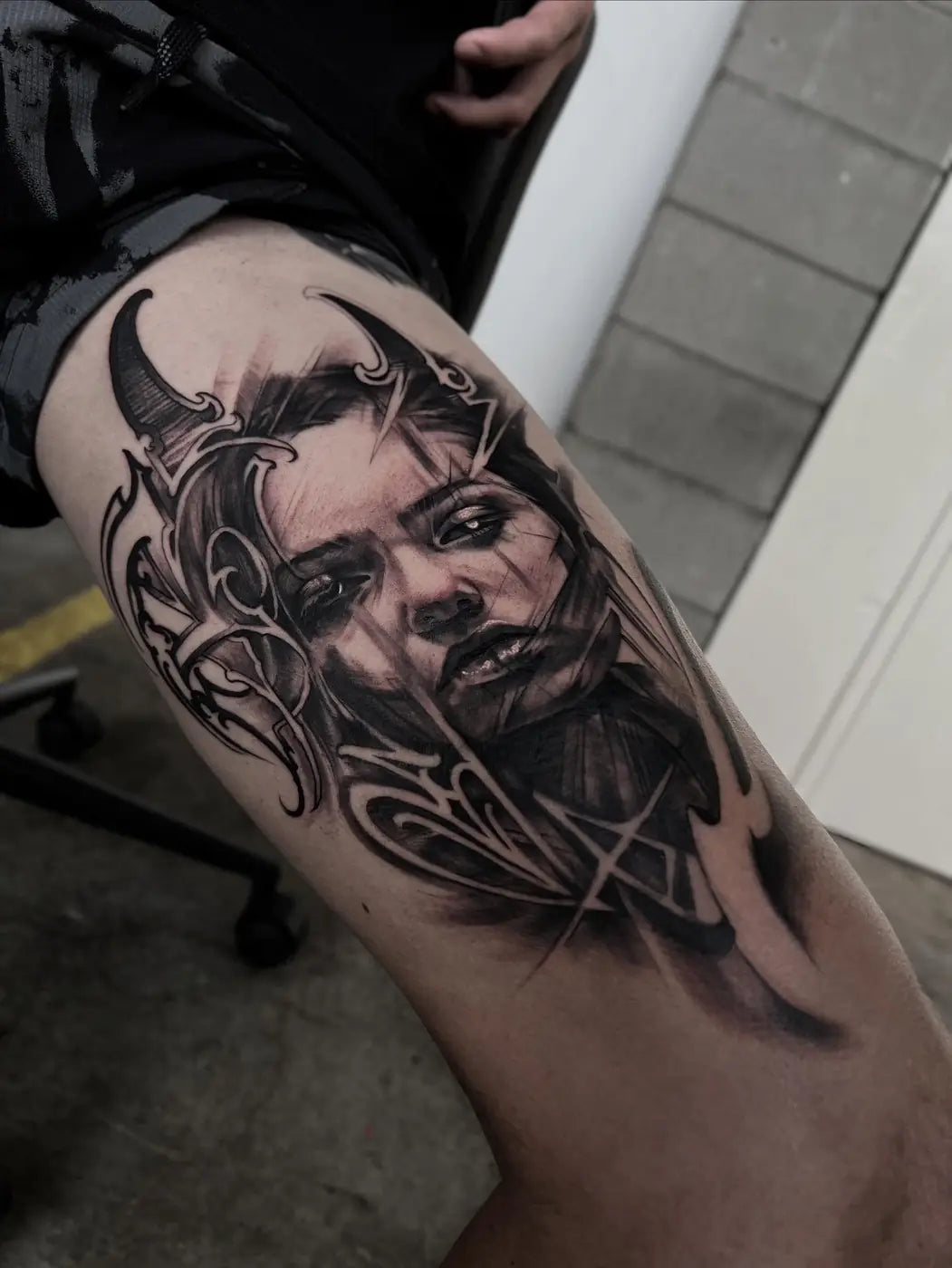 Portrait thigh