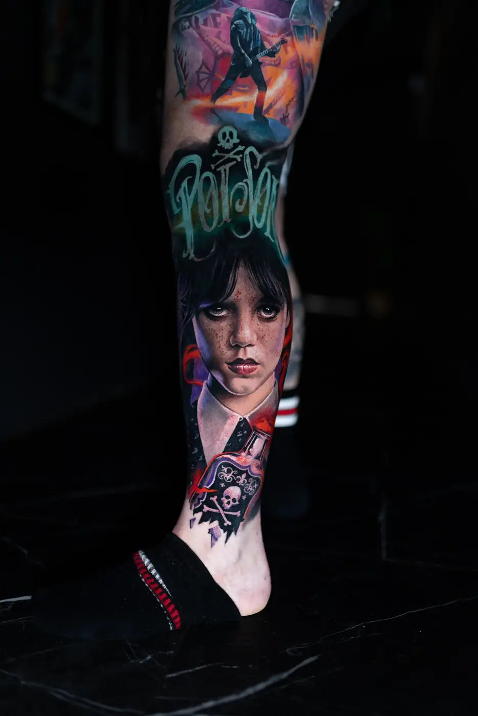 Character portrait leg